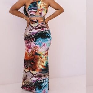 🔥 NWT Nichole Lynel Tropic Miami | 2-Piece Dress | Retail $43.50 – LAST CHANCE!
